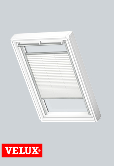 Flying Pleated, 1016 White - VELUX Loft Blind